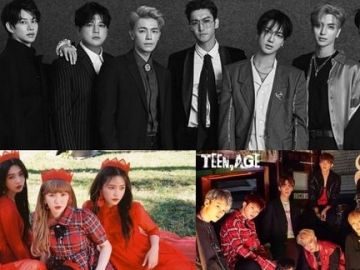 Akur, Eunhyuk Posting Foto Super Junior Bareng Red Velvet & Seventeen 