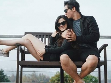 FOTO: Manisnya Babymoon Pertama Franda & Samuel Zylgwyn, Ngafe Bersama di Bali