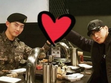 Libur Tugas Wamil, Taecyeon 'Reuni' Bareng Jun.K