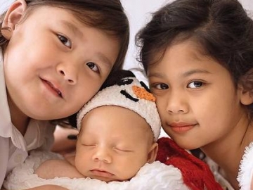 FOTO: Jadi Jon Snow, Lucunya Pose Baby Cio, Anak Celine Evangelista & Stefan William Ini