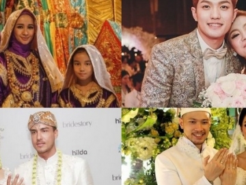 10 Pernikahan Terheboh Seleb Indonesia di Tahun 2017