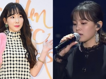 Tae Yeon Berurai Air Mata Saat Lee Hi Nyanyikan 'Breathe' Ciptaan Mendiang Jonghyun di 'GDA 2018'