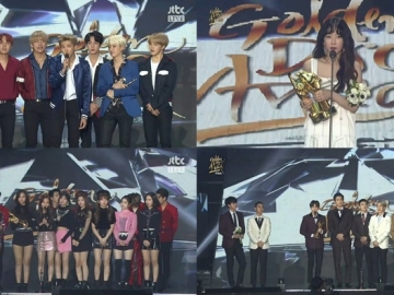 BTS, SuJu Hingga Twice, Inilah Daftar Pemenang 'Golden Disc Awards' ke-32 di Hari Kedua