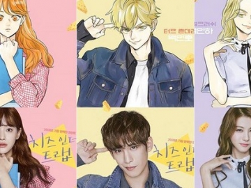 Perbandingan 4 Karakter Utama Versi Film dengan Webtoon 'Cheese in the Trap'