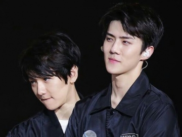 Baekhyun Protes Sehun Tak Segera Beri Respons Usai Banjir Ucapan Ultah dari Para Member EXO