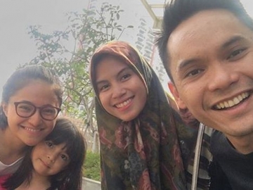 Akhirnya Bertemu, Ben Kasyafani Bagikan Foto Bareng Marshanda, Anak dan Istri