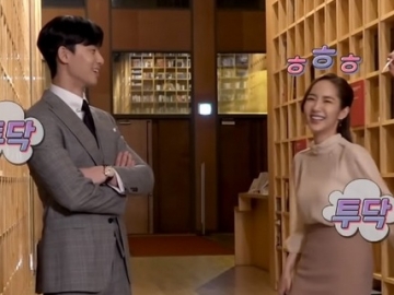 Syuting 'Why Secretary Kim', Kocaknya Park Seo Joon & Park Min Young Pasang Ekspresi Seram Bak Hantu
