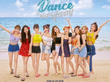 Dibalut Gaun Putih, Twice Terdampar di Pantai Tak Berpenghuni di Teaser MV 'Dance the Night Away'