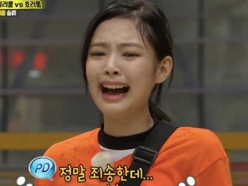 Imutnya Jennie Black Pink Ketakutan Saat Masuk Rumah Hantu di Episode Terbaru 'Running Man'