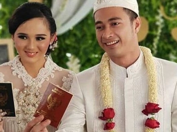 Tak Direstui Ibu, Ayah Kandung Eza Gionino Jadi Saksi di Pernikahannya dengan Meiza Aulia