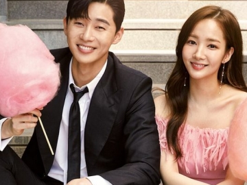 Buat Fans Tertawa, Kocaknya Park Seo Joon & Park Min Young Tampilkan Pose 'Aura' di Postingan Ini