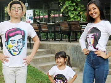 Nicky Tirta & Mantan Istri 'Bersatu' di Ultah Anak