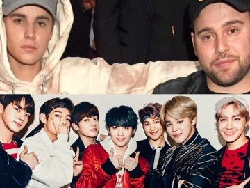 Unggah Foto Ini, Scooter Braun Isyaratkan BTS dan Justin Bieber Akan Kolaborasi?