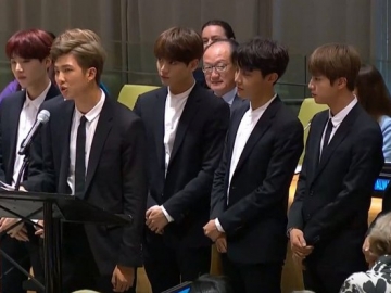 Hadiri Peluncuran Program Baru UNICEF, BTS Dapat Hadiah Spesial dari Presiden Korea Selatan