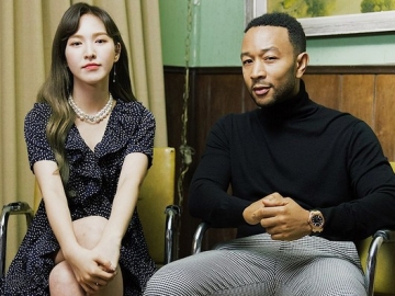 Kolaborasi Bareng, Wendy Curhat Gugup Saat Syuting MV 'Written in the Stars' dengan John Legend