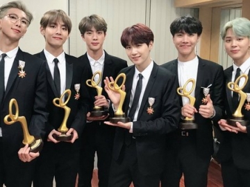 Cerianya BTS Raih Penghargaan di Korean Popular Culture & Arts Awards dan Berterima Kasih ke Fans