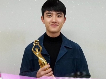 Menangkan Popularity Award Kategori Film di The Seoul Awards 2018, D.O. EXO Ucapkan Terima Kasih