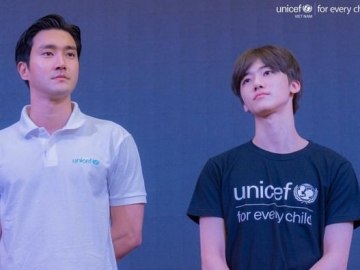 Selca Bareng Usai Hadiri Acara UNICEF di Vietnam, Siwon-Jaemin Dibilang Bak Ayah dan Anak