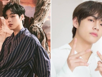 Ngefans Berat, Manisnya Senyum Park Ji Hoon Wanna One Saat Berinteraksi dengan V BTS di MGA 2018