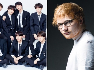 Fans Memintanya Kolaborasi Bareng BTS, Jawaban Ed Sheeran Buat Penggemar Heboh 