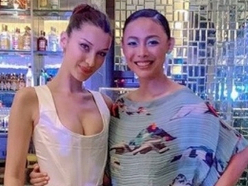 Selain Maia Estianty, Whulandary Herman Juga Pamer Keakraban Bareng Bella Hadid