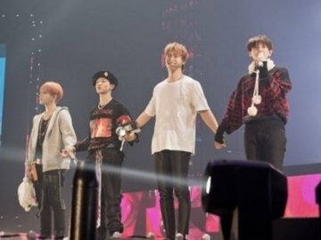 Gelar Konser Berempat, Member Highlight Berpamitan ke Fans Sebelum Wamil