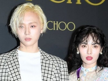 Tampil Mesra di Acara Fashion, Visual HyunA dan E'Dawn Jadi Sorotan Netter