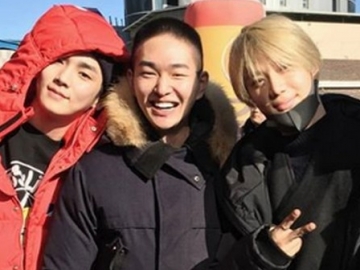 Onew Mulai Masuk Wajib Militer, Cerianya Key-Taemin dan Minho SHINee Ikut Mengantarkan