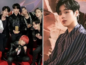 BTS Menangis Saat Sampaikan Pidato Kemenangan, Park Ji Hoon Wanna One Ikut Menitikkan Air Mata