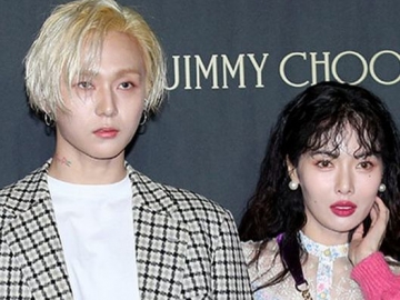 Selalu Umbar Kemesraan, E'Dawn Cium Mesra HyunA di Postingan Ini