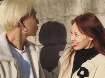 Semakin Mesra, HyunA Pamer Foto Ciuman Romantis dengan E’Dawn di Instagram