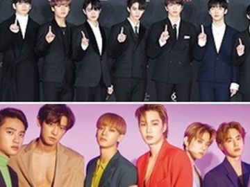 Korea Popular Music Beri Penghargaan Popularity Award ke Wanna One dan Juga EXO, Fans Protes