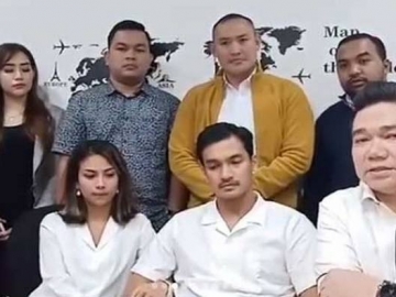 Gelar Konferensi Pers Didampingi Kekasih, Vanessa Angel Bantah Tuduh Jane Shalimar Cari Panggung