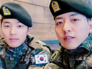 Rayakan 9 Tahun Debut CN BLUE, Min Hyuk & Jung Shin Unggah Foto Bareng dengan Seragam Militer