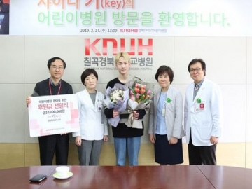 Sebelum Wamil, Key SHINee Donasikan Rp 127 Juta Untuk Pengobatan Anak-Anak