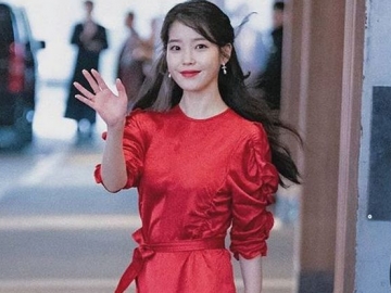 Pakai Mini Dress dan Lipstik Merah di Acara Perilisan Drama Baru, IU Bikin Fans Kagum