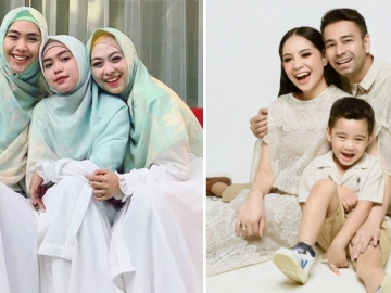Sederhana hingga Mewah, Intip 10 Potret Kompak Keluarga Selebriti Indonesia di Hari Lebaran