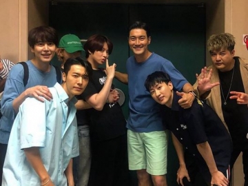 Semua Member Akhirnya Selesai Wamil, Foto Super Junior Formasi Lengkap Bikin Fans Bahagia