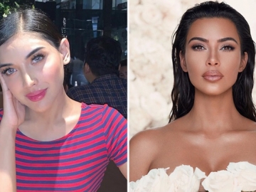 Millendaru Tiru 'Plek Ketiplek' Gaya Seksi dan Bikini Unik Kim Kardashian, Netter: Beda Jauh