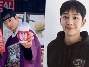 Jung Hae In Kirim Truk Kopi untuk Cha Eun Woo, Netter Malah Mendadak Kaget