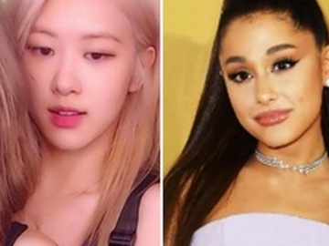 Lucunya Ariana Grande Ingin Diphotoshop Agar Ikut Muncul di Foto Terbaru BLACKPINK