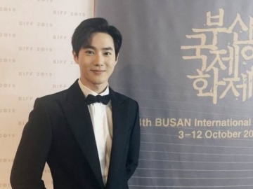Bak Pangeran, Awas Kesengsem Lihat Visual Suho EXO di Red Carpet Busan International Film Festival