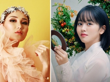 Tampil Ala Artis Korea, Paras Ayu Ting Ting Disebut 'Kembar' dengan Kim So Hyun