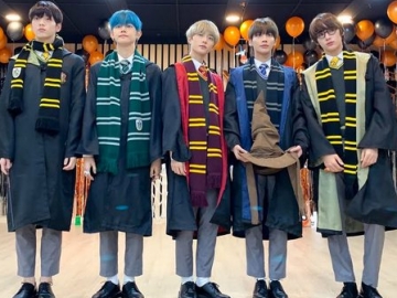 TXT Rayakan Hallowen Dengan Ajak Penggemar Pergi Ke Hogwarts