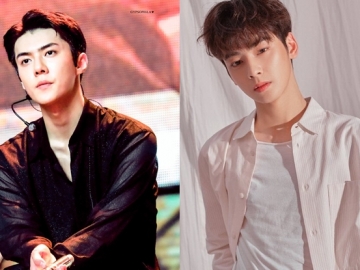 Tampil Ganteng dan Gagah Pakai Jas di Acara Fashion, Visual Sehun-Cha Eun Woo Bikin Netter Melongo