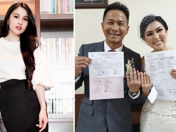 Penampilan Sandra Dewi Bikin 'Silau' Kala Hadiri Pernikahan Delon, Sampai Kalahkan Mempelai Putri?