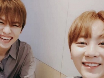 Menuju Jakarta, Vernon dan Seungkwan Seventeen Unggah Foto Selfie di Pesawat