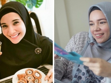 Zaskia Sungkar dan Dewi Sandra Pose Bareng 2 Bumil Cantik, Auto Banjir Doa dari Rekan Artis