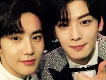 Ikut Terpesona dengan Gantengnya Cha Eun Woo, Komentar Genit Suho EXO Bikin Fans Ngakak