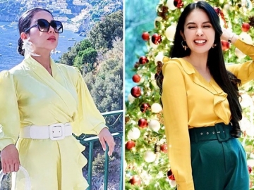 Sama-Sama 'Berlabel' Princess, Intip Gaya Kece Ala Syahrini dan Sandra Dewi 